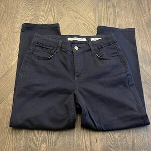 Jones New York Navy Blue Sutton Capris Size 4
